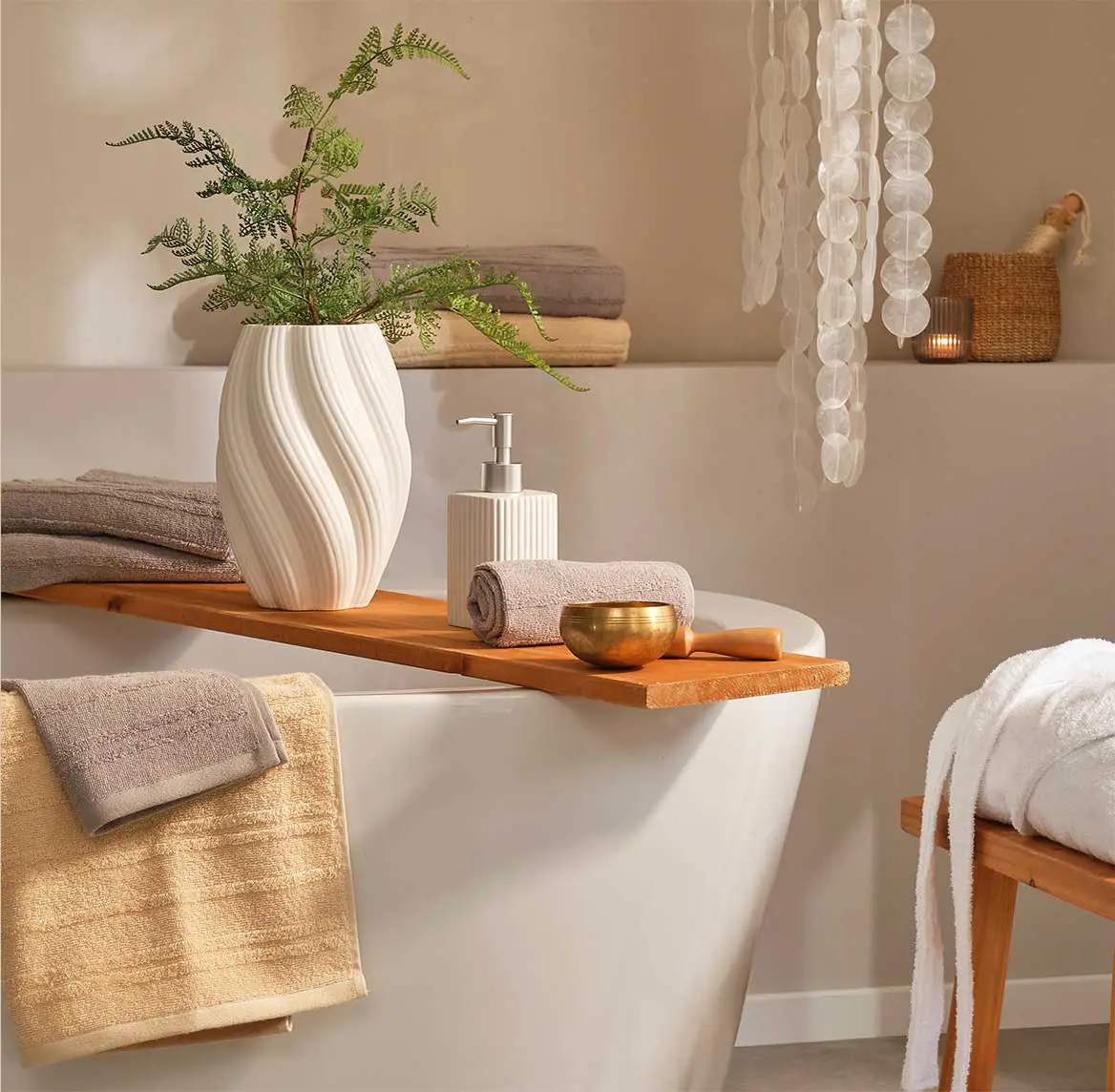 Wellnessoase in de badkamer